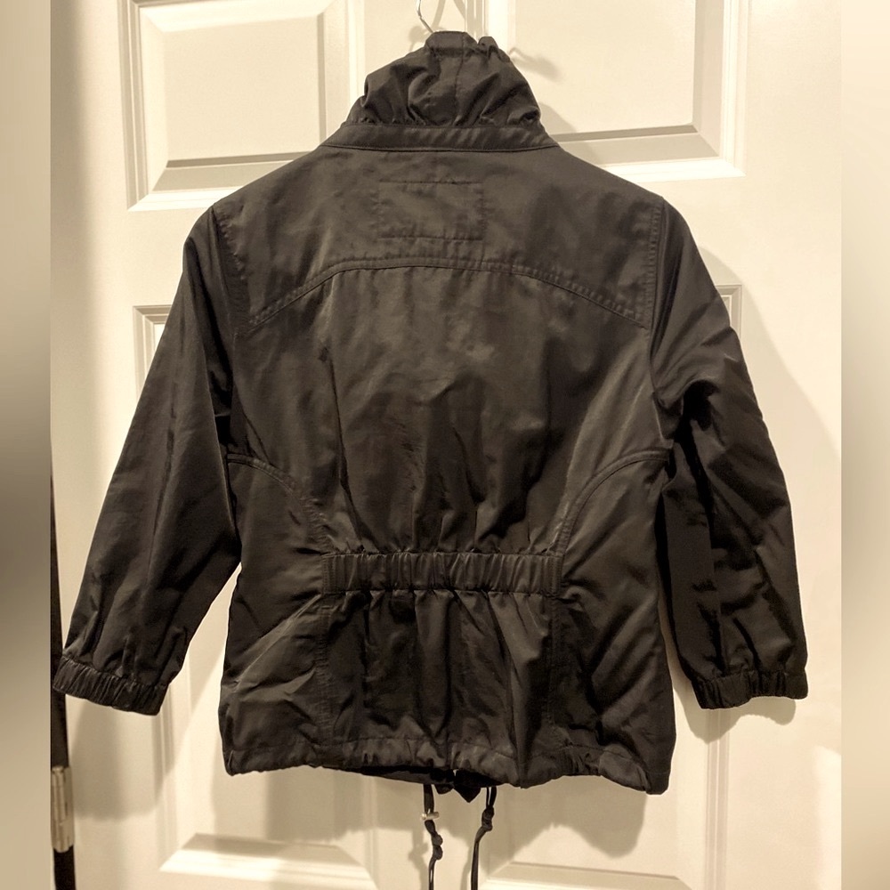 WHBM lightweight Black zip-up Jacket. - Picture 6 of 11